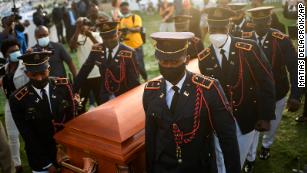 Fear stalks Haitians as their murdered president is buried and gangs terrorize the capital