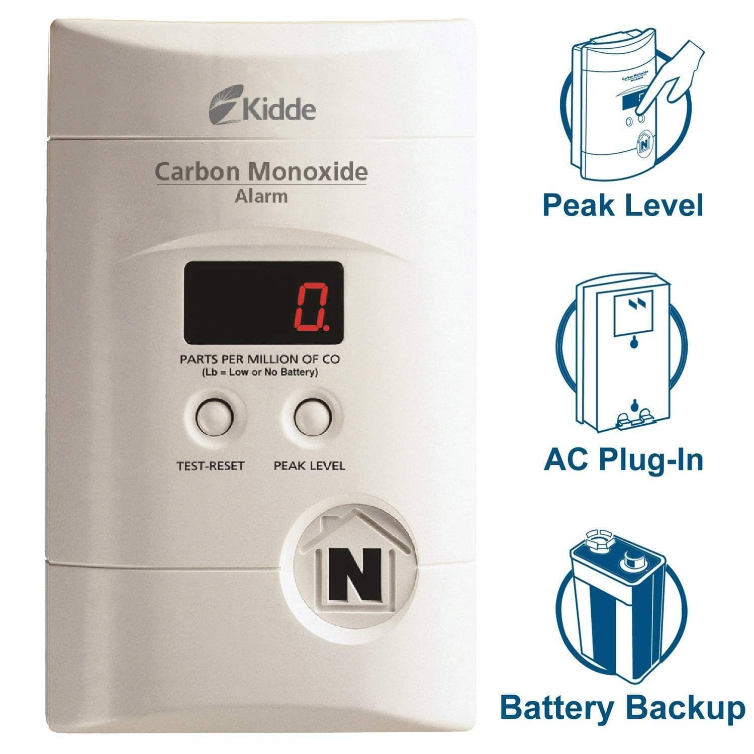 Nighthawk Plug-in Carbon Monoxide Alarm